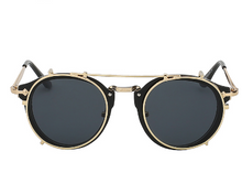 Load image into Gallery viewer, Fashionable Vintage Dual Purpose Cover Mirror Flat Mirror Men&#39;s and Women&#39;s Sunglasses +
