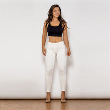 Load image into Gallery viewer, Shascullfites Melody Cotton Shaping Leggings Booty Lifting Anti Cellulite Legging For Women Pants +
