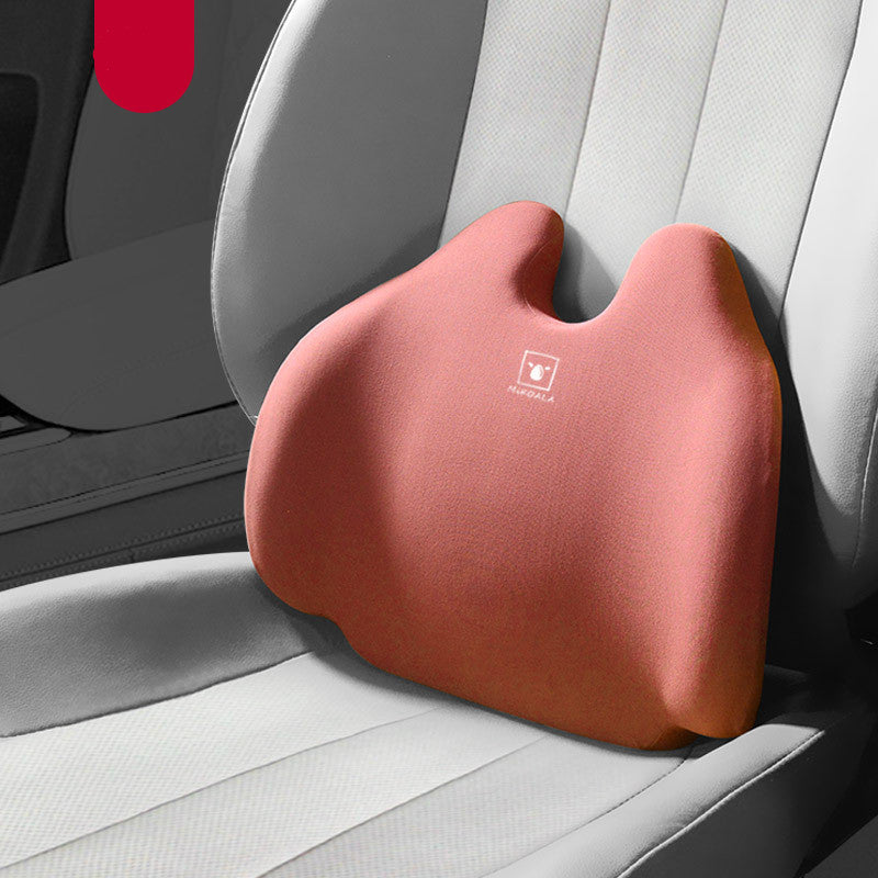 Car Waist Lumbar Cushion - Office Backrest Support - Extra Back Support +