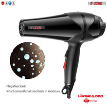 Load image into Gallery viewer, 5Core Hair Blow Dryer Lightweight Hair Dryer Ionic Ceramic Men Women Blower 1875W HDBM +
