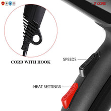 Load image into Gallery viewer, 5Core Hair Blow Dryer Lightweight Hair Dryer Ionic Ceramic Men Women Blower 1875W HDBM +
