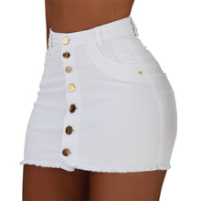Load image into Gallery viewer, Pocket Denim Skirt +
