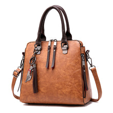 Load image into Gallery viewer, Vintage PU Leather Graceful Handbag for All Occasions Fashion Single Shoulder Handbag +
