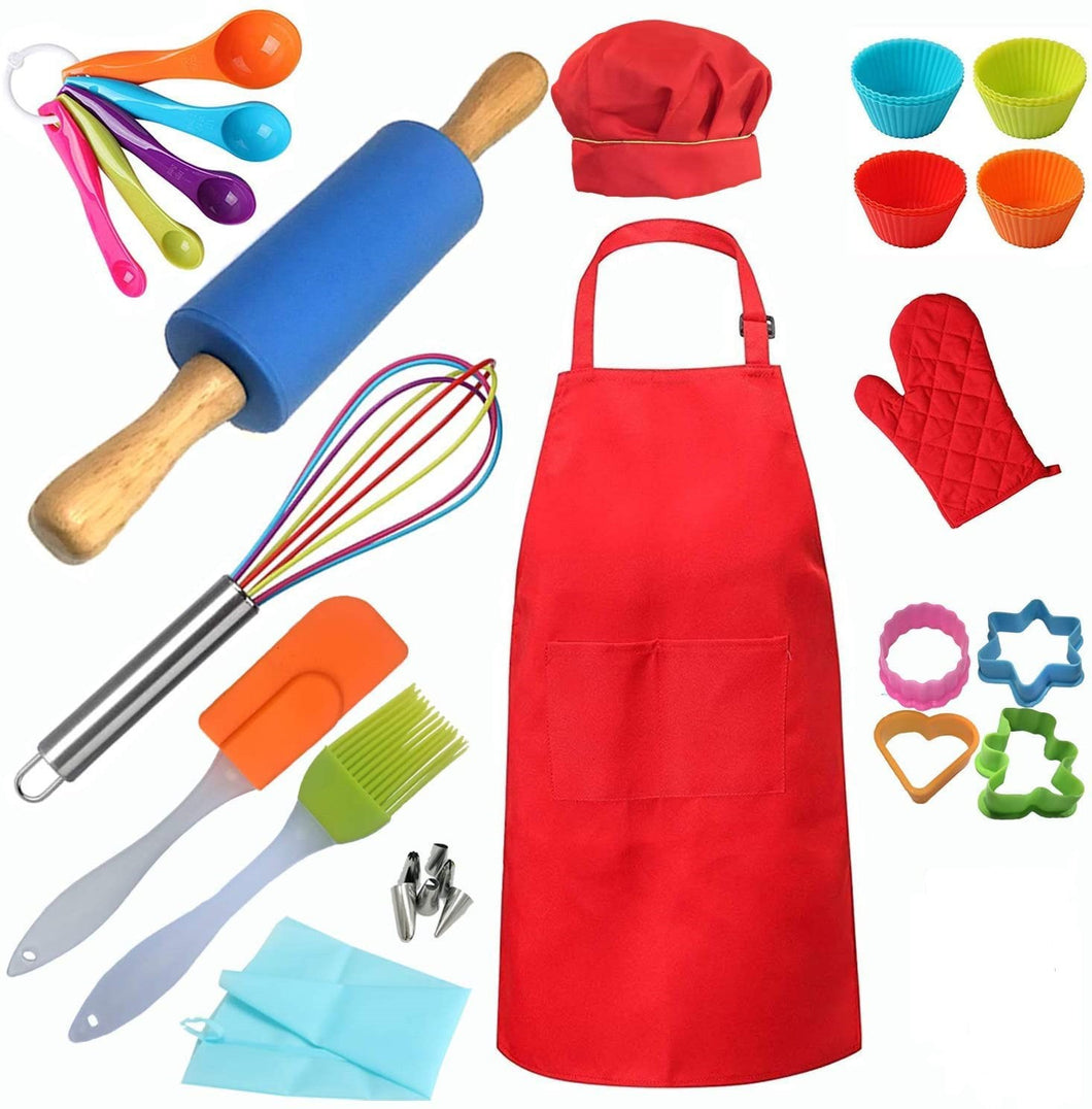 Kids Silicone Mold Baking Tool Egg Beater Bakery Tool Set Kitchen Tool +