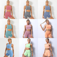 Load image into Gallery viewer, I Shaped High Intensity Vest Tight Fitting Yoga Set +
