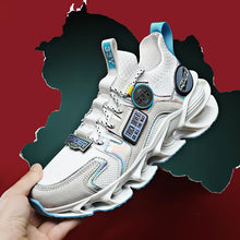 Load image into Gallery viewer, Hollow Blade Shock Absorption Sports Shoes Summer Breathable Flying Woven Casual Shoes (+)
