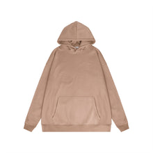 Load image into Gallery viewer, Men&#39;s Fashion Solid Color Hooded Plush Sweater +
