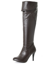 Load image into Gallery viewer, American Spring Autumn Women&#39;s Boots Slim Knee Boots +
