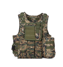 Load image into Gallery viewer, Outdoor Sports Amphibious Tactical Vest Ma Bing Combat Carabiner Multi-function Special Heart Tactical Equipment +
