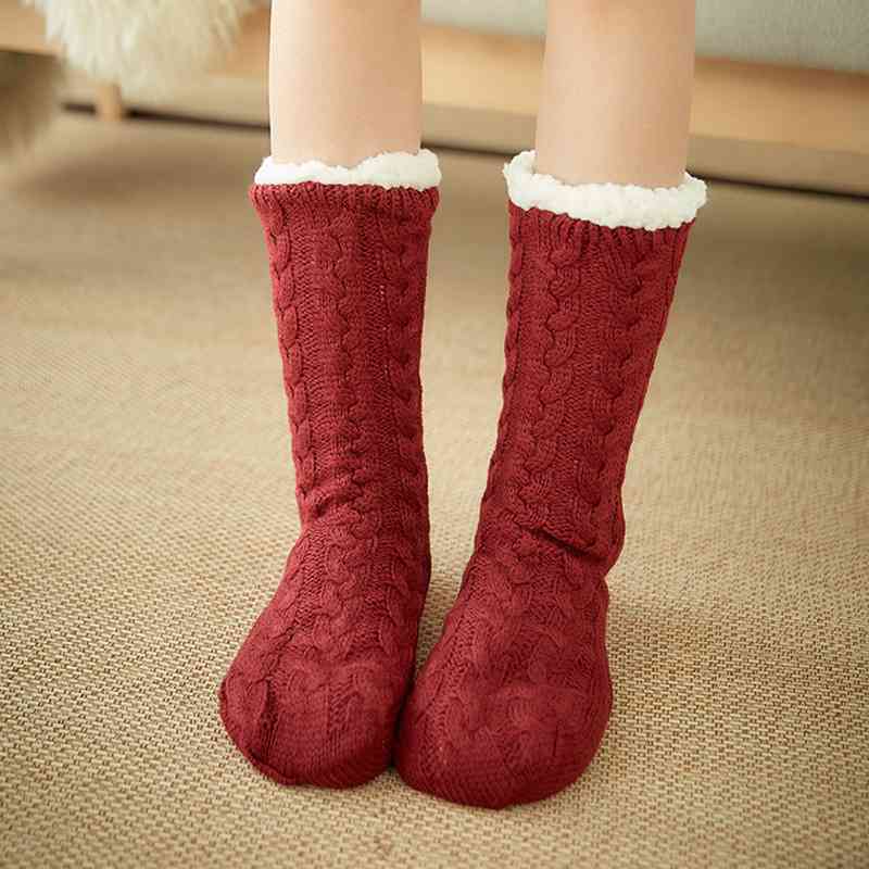 Contrast Winter Socks +