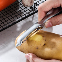 Load image into Gallery viewer, Zinc-alloy Straight Peeler Kitchen Tool for Fruit and Vegetable Peeling Cooking Utensil +
