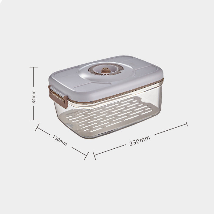 Food Vacuum Storage Box With Free Vacuum Kitchen Sealer Container Transparent Organization Sealed Tank Cans Lunch Box Gift +