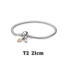 Load image into Gallery viewer, Sterling Silver Bracelet Round Hanging Beads +
