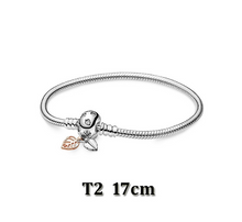 Load image into Gallery viewer, Sterling Silver Bracelet Round Hanging Beads +
