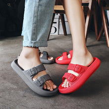 Load image into Gallery viewer, Light Beach Couple Slippers +
