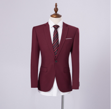 Load image into Gallery viewer, Stylish Suit for Gentlemen Men&#39;s Business Suit Two-piece Men&#39;s Suit +
