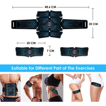 Load image into Gallery viewer, EMS Technology Abdominal Workout Simulator Abdominal Stick Muscle Abdomen Fat Burning Tool +
