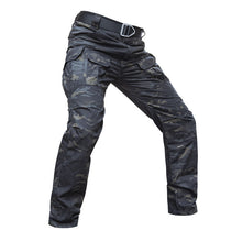 Load image into Gallery viewer, Spring And Autumn Waterproof Multi-pocket Sports Loose Tactical Casual Pants +
