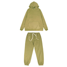 Load image into Gallery viewer, Men&#39;s Fashion Solid Color Hooded Plush Sweater +
