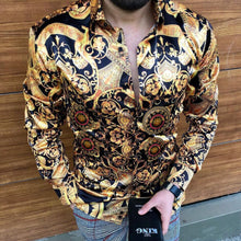 Load image into Gallery viewer, Men&#39;s Plus Size 3D Print Long Sleeve Club Shirt Casual Light Trendy Shirt +
