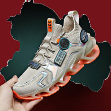 Load image into Gallery viewer, Hollow Blade Shock Absorption Sports Shoes Summer Breathable Flying Woven Casual Shoes (+)
