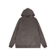 Load image into Gallery viewer, Men&#39;s Fashion Solid Color Hooded Plush Sweater +
