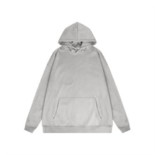 Load image into Gallery viewer, Men&#39;s Fashion Solid Color Hooded Plush Sweater +
