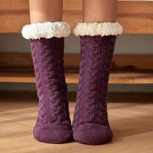 Load image into Gallery viewer, Contrast Winter Socks +
