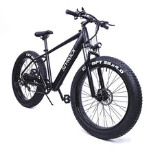 Load image into Gallery viewer, Sivrock Electric Bike 26&#39;&#39; Fat Tire 1000W Motor 48V 15Ah Large Battery Mountain E-Bike Shimano 7-Speed Bicycle +
