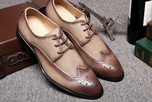 Load image into Gallery viewer, Bullock Men&#39;s Shoes Leather Men&#39;s High Class Shoes (+)
