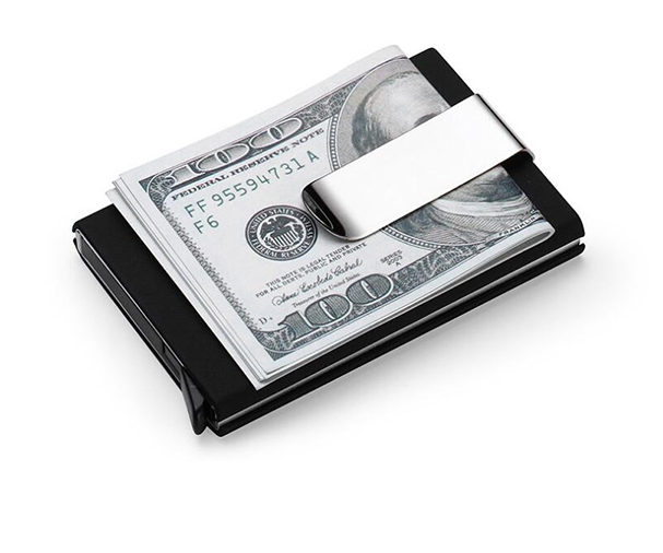 Automatic Pop-up Aluminum Metal Wallet - RFID Anti-Theft Wallet - Next Generation Wallet +