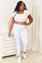 Load image into Gallery viewer, Double Take Wide Waistband Sports Leggings +
