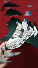 Load and play video in Gallery viewer, Hollow Blade Shock Absorption Sports Shoes Summer Breathable Flying Woven Casual Shoes (+)
