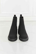 Load image into Gallery viewer, MMShoes Work For It Matte Lug Sole Chelsea Boots in Black +
