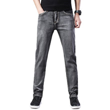 Load image into Gallery viewer, Men&#39;s Small Feet Stretch Jeans All-match Casual Pants Denim Pants for Men +
