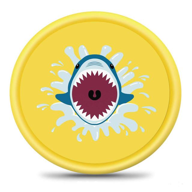 Shark Spray Pad Summer Attraction for Kids +
