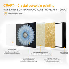 Load image into Gallery viewer, Flower Glass Printing Wall Art Modern Decor Ideas For Your House And Office Natural And Vivid Home Wall Decor Housewarming Gift +
