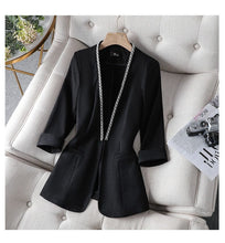 Load image into Gallery viewer, Plus Size Women&#39;s Thin Suit Jacket +
