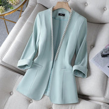 Load image into Gallery viewer, Plus Size Women&#39;s Thin Suit Jacket +
