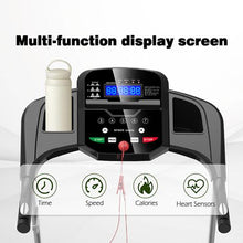 Load image into Gallery viewer, Folding Treadmill for Small Apartment Electric Motorized Running Machine for Gym Home Fitness Work +
