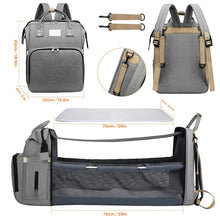 Load image into Gallery viewer, Portable Baby Bed Foldable Baby Backpack +

