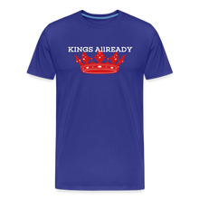 Load image into Gallery viewer, King T-Shirt 3D Print - Men&#39;s Premium T-Shirt - royal blue
