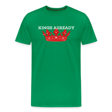 Load image into Gallery viewer, King T-Shirt 3D Print - Men&#39;s Premium T-Shirt - kelly green
