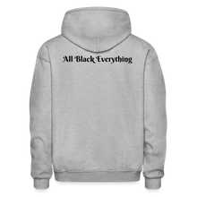 Load image into Gallery viewer, King Sweater 3D Print - Gildan Heavy Blend Adult Hoodie - heather gray
