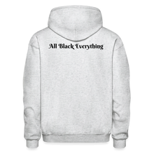 Load image into Gallery viewer, King Sweater 3D Print - Gildan Heavy Blend Adult Hoodie - light heather gray
